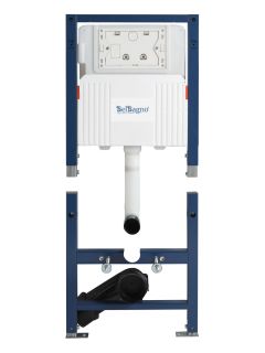 Инсталляция для унитазов BelBagno BB-109-M-C сборная из двух частей, фронтальное управление для механической кнопки